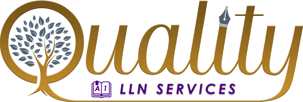 Quality LLN Services | QACA QACA logo for Quality LLN Services, featuring a tree and quill pen.